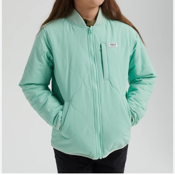 Burton Other - Burton Girls Puffer Mint Green Snow jacket Sz Small
